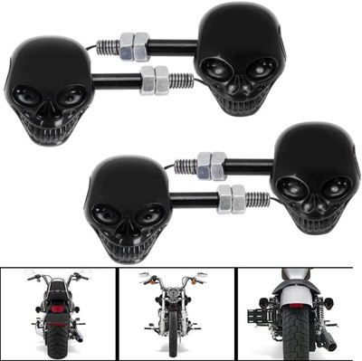 BR TrendZ Side LED Indicator Light for Universal For Bike(Blue)