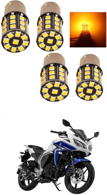 LOVMOTO Universal Motorcycle Bright LED Light Indicator Brake Lamps S457 Brake Light Motorbike LED for Yamaha (12 V, 12 W)(Fazer, Pack of 4)