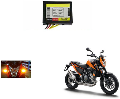 REPLEY Front, Rear LED Indicator Light for KTM Duke 690(Multicolor)