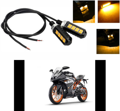 XZRTZ Front LED Indicator Light for Yamaha RC 390(Yellow)