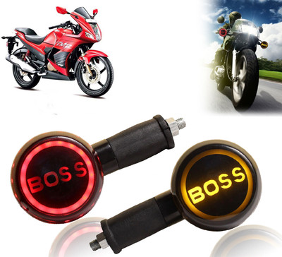 AUTO PEARL Side LED Indicator Light for Hero Karizma(Yellow, Red)