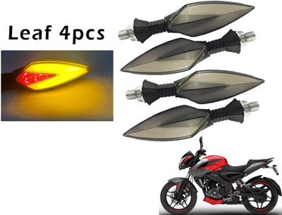 Generox Front, Rear LED Indicator Light for Bajaj Pulsar 200NS(Red, Yellow)