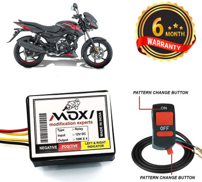 AUTO PEARL Front, Rear Flasher Indicator Light for Bajaj Pulsar 150