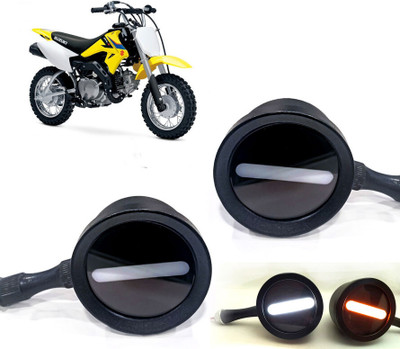 AUTO PEARL Front LED Indicator Light for Royal Enfield(White, Yellow)