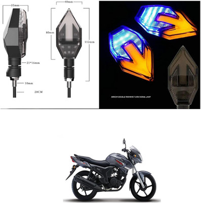 PRTEK Universal High Bright Front Rear Led Side Indicator Turn Signal V932 Indicator Light Motorbike LED for Yamaha (12 V, 12 W)(SZ-S, Pack of 4)