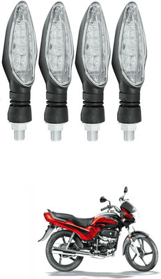 LOVMOTO Front, Rear LED Indicator Light for Mahindra Pantero(Yellow)