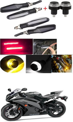 E-Shoppe Front, Rear, Side LED Indicator Light for Yamaha YZF(Yellow, Blue)