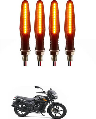 E-Shoppe Front, Rear, Side LED Indicator Light for TVS Flame SR125(Yellow)