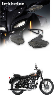 Lovmoto Side LED Indicator Light for Royal Enfield 500(Amber)