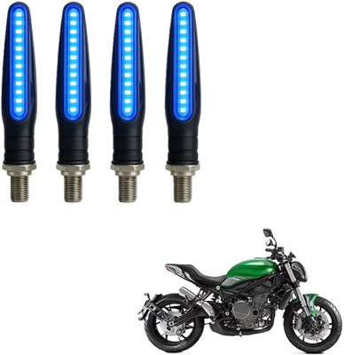 JMA TRADING Front, Rear LED Indicator Light for Universal For Bike Universal For Bike(Blue)