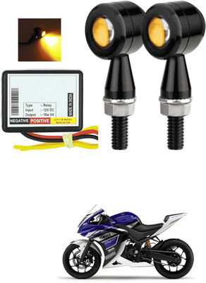 LOVMOTO Front, Rear LED Indicator Light for Yamaha YZF R15 S(Yellow)