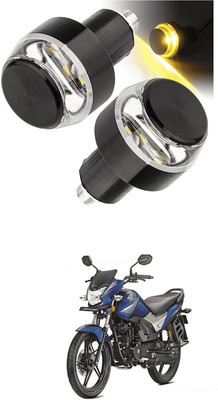 LOVMOTO Front LED Indicator Light for Honda CB Shine(White, Orange)