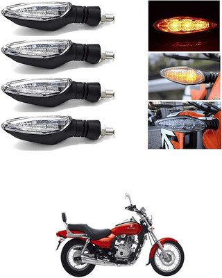 LOVMOTO Side LED Indicator Light for Bajaj Avenger 220 DTS-i(Amber)