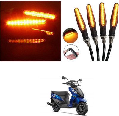 PRTEK Universal High Bright Front Rear Led Side Indicator Turn Signal V485 Indicator Light Motorbike LED for Suzuki (12 V, 12 W)(Lets, Pack of 4)