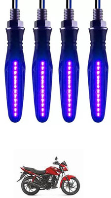 E-Shoppe Front, Rear, Side LED Indicator Light for Suzuki Sling Shot Plus(Blue)