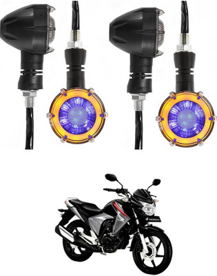 PRTEK Universal High Bright Front Rear Led Side Indicator Turn Signal V1190 Indicator Light Motorbike LED for Honda (12 V, 12 W)(CB Twister, Pack of 4)