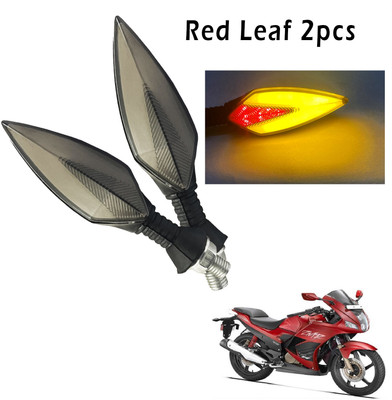 Generox Front, Rear, Side LED Indicator Light for Hero Karizma ZMR(Red, Yellow)