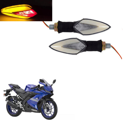 Vagary Front, Rear LED Indicator Light for Yamaha R15 V3(Red, Yellow)