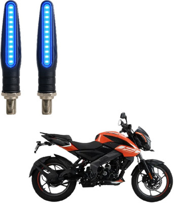 JMA TRADING Front, Rear LED Indicator Light for Bajaj Universal For Bike(Blue)