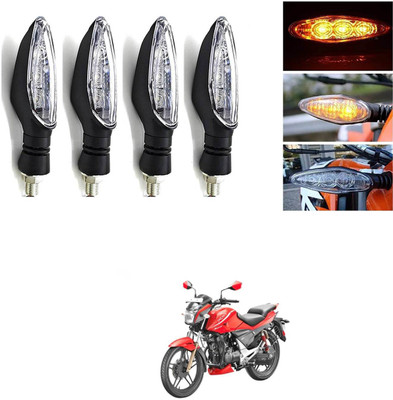 LOVMOTO Front, Rear LED Indicator Light for Universal For Bike(Multicolor)
