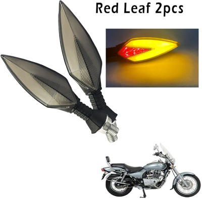 Generox Front, Rear, Side LED Indicator Light for Bajaj Avenger 220 DTS-i(Red, Yellow)