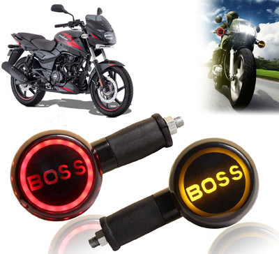 AUTO PEARL Side LED Indicator Light for Bajaj Pulsar 150(Yellow, Red)