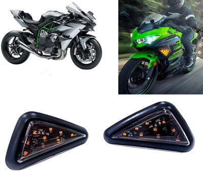 AUTO PEARL Side LED Indicator Light for Kawasaki Ninja(Yellow)