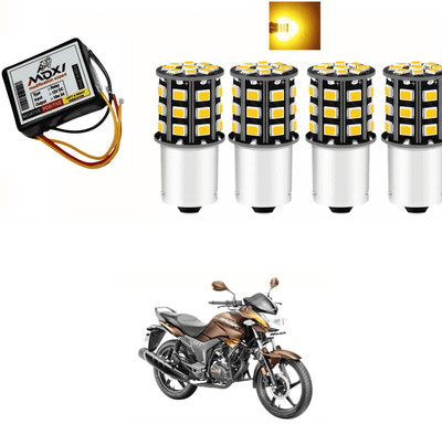 PRTEK Front, Side LED Indicator Light for Hero Hunk(Yellow)