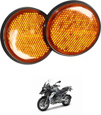 E-Shoppe Front, Rear, Side LED Indicator Light for BMW Universal For Bike(Yellow)