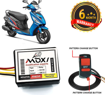 AUTO PEARL Front, Rear Flasher Indicator Light for Hero Maestro