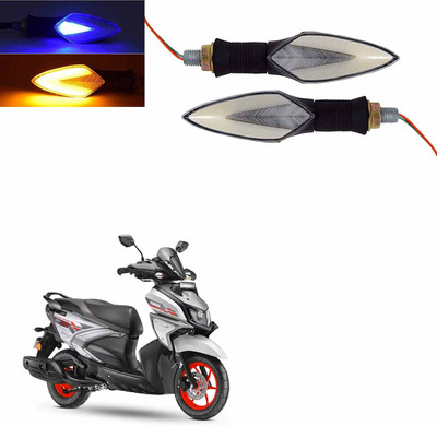 Vagary Front, Rear LED Indicator Light for Yamaha Universal For Bike(Blue, Yellow)
