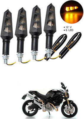 LOVMOTO Front, Rear LED Indicator Light for TVS Max 4R(Multicolor)