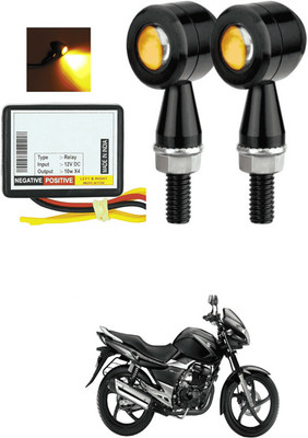 LOVMOTO Front, Rear LED Indicator Light for Suzuki GS 150R(Yellow)