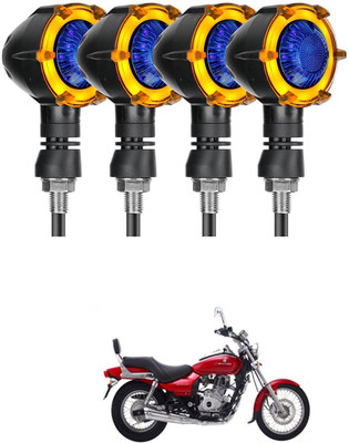 PRTEK Front, Rear LED Indicator Light for Bajaj Avenger 220 DTS-i(Multicolor)