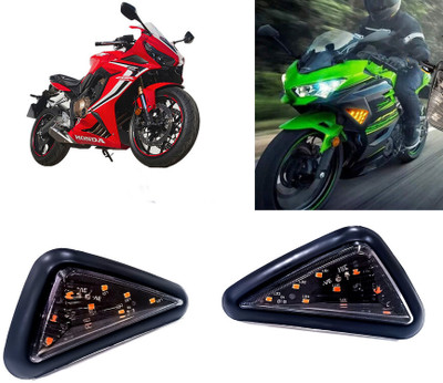 AUTO PEARL Side LED Indicator Light for Honda CBR(Yellow)
