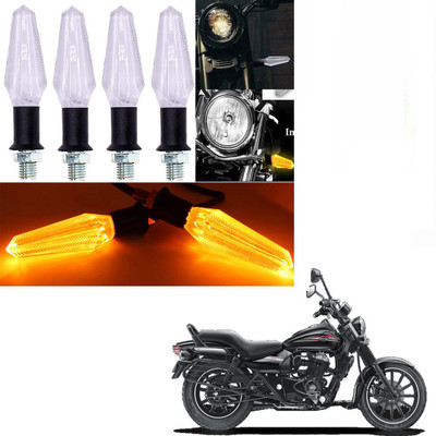 BR TrendZ Side LED Indicator Light for Bajaj Avenger 220(Yellow)