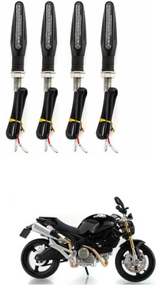 PRTEK Front, Rear LED Indicator Light for TVS Max 4R(Yellow)