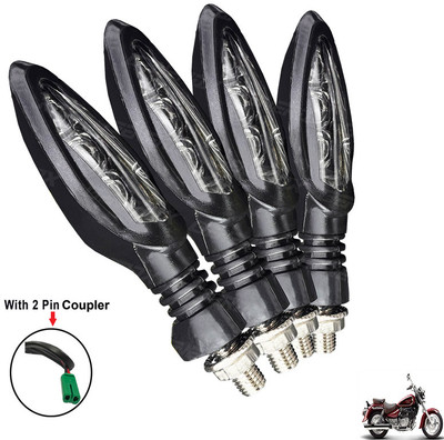 Generox Front, Rear LED Indicator Light for Hyosung Aquila 250(Yellow)