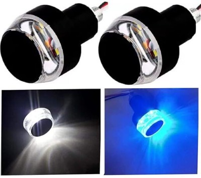 Golden Fox Side LED Indicator Light for Universal For Bike Universal For Bike(Blue, White)