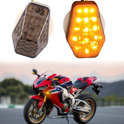 SRPHERE Side LED Indicator Light for Universal For Bike Universal For Bike(Yellow)