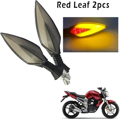 Generox Front, Rear, Side LED Indicator Light for Yamaha FZ16(Red, Yellow)