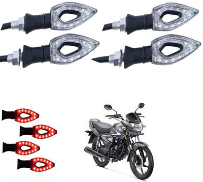 REPLEY Front, Rear LED Indicator Light for Hero Hunk(Red)