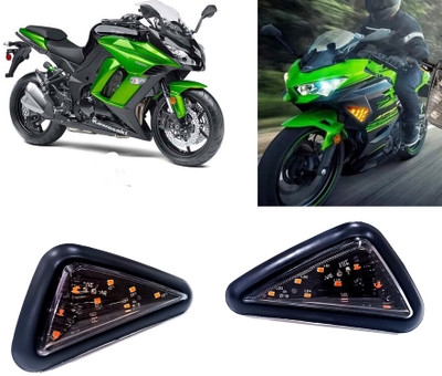 AUTO PEARL Side LED Indicator Light for Kawasaki Ninja(Yellow)