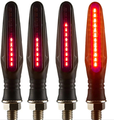 Everythiing Front, Side LED Indicator Light for Universal For Bike Universal For Bike(Green)