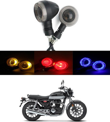 RKPSP Front, Rear LED Indicator Light for Honda Universal For Bike(Yellow, Red, Blue)