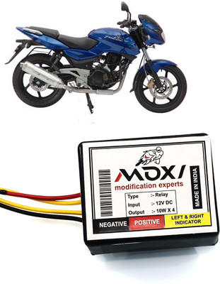 AUTO PEARL Front, Rear Flasher Indicator Light for Bajaj Pulsar 220 DTS-i
