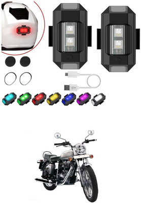 GONAMA Front, Rear LED Indicator Light for Royal Enfield 500(Multicolor)