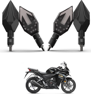 PRTEK Universal High Bright Front Rear Led Side Indicator Turn Signal V808 Indicator Light Motorbike LED for Honda (12 V, 12 W)(CBR 150R)
