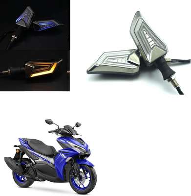 Vagary Front, Rear LED Indicator Light for Yamaha Universal For Bike(Blue, Yellow)