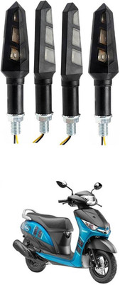 PRTEK Front, Rear LED Indicator Light for Yamaha Alpha(Multicolor)